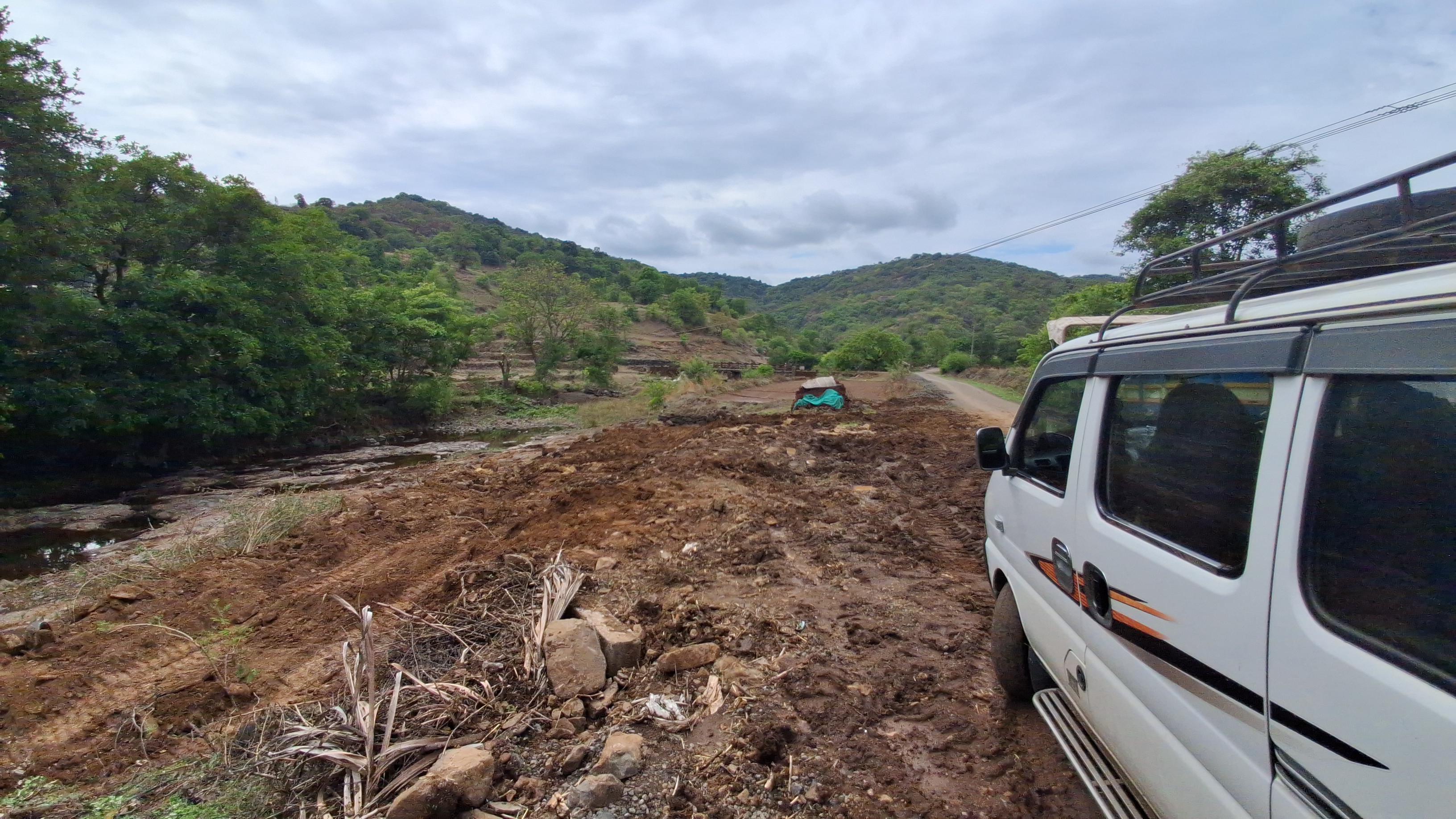 Earth filling process